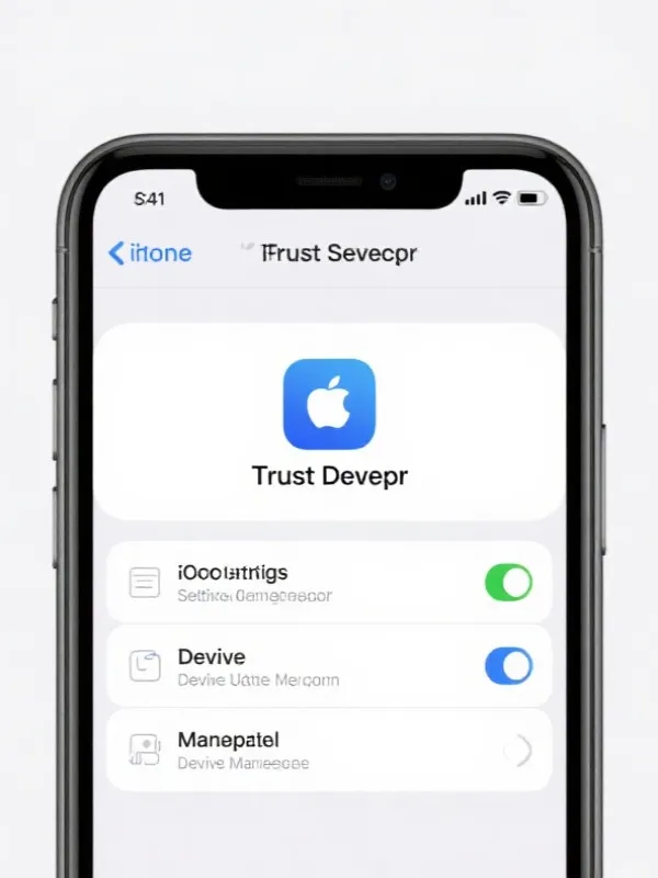 iOS描述文件信任步骤